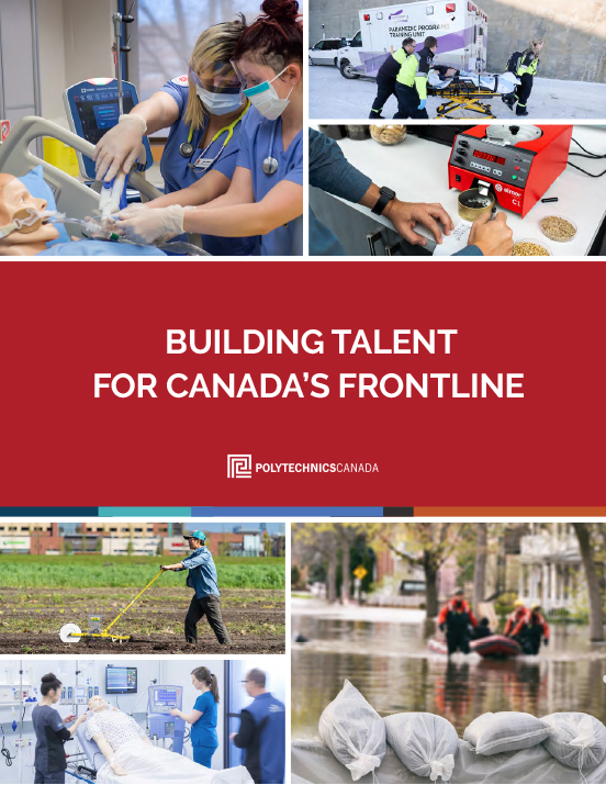 Building Talent for Canada’s Frontline